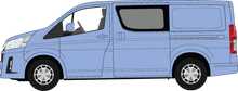 Load image into Gallery viewer, Toyota Hiace 2024  LWB - Van - Colour coded bumpers
