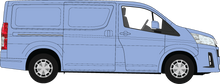 Load image into Gallery viewer, Toyota Hiace 2024  LWB - Van - Colour coded bumpers
