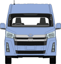 Load image into Gallery viewer, Toyota Hiace 2024  Super-LWB  Van - Colour Coded Bumpers
