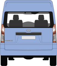 Load image into Gallery viewer, Toyota Hiace 2024  Super-LWB  Van - Colour Coded Bumpers
