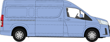 Load image into Gallery viewer, Toyota Hiace 2024  Super-LWB  Van - Colour Coded Bumpers
