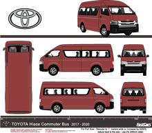 Load image into Gallery viewer, Toyota Commuter 2017 to 2020 -- Bus
