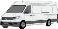 Volkswagen Crafter 2022 to Current -- LWB High Roof Extra Overhang