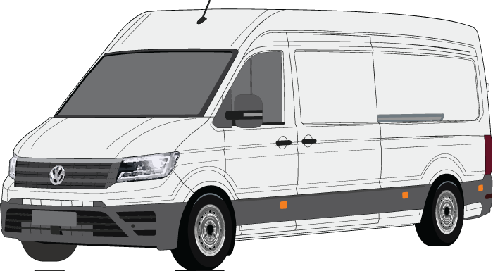 Volkswagen Crafter 2022 to Current -- LWB High Roof