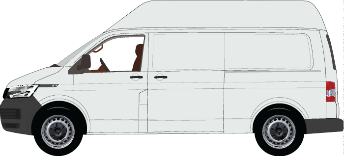 Volkswagen Transporter 2024 LWB -- High Roof Barn Doors Wheel Base  3400mm