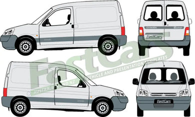 Citroen Berlingo 2003 To 2009 -- Van 3 Door