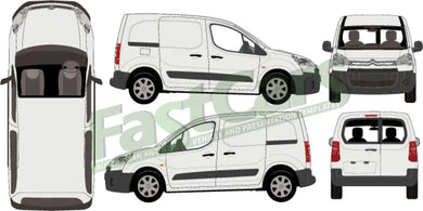 Citroen Berlingo 2015 To 2017 -- Short Body