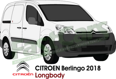 Citroen Berlingo 2018 To 2019 -- Long Body