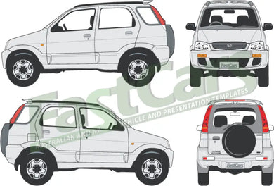 Daihatsu Terios 2004 To 2005 -- Suv