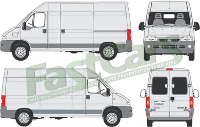 Fiat Ducato 2002 To 2007 -- Van High Roof