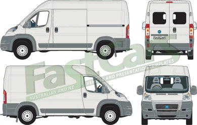 Fiat Ducato 2007 To 2014 -- Lwb High Roof Van