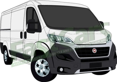 Fiat Ducato 2014 To Current Mwb Van Low Roof