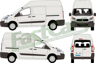 Fiat Scudo 2010 To 2015 -- Long Body High Roof