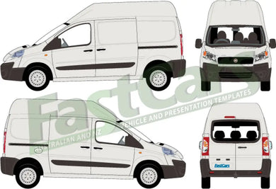 Fiat Scudo 2010 To 2015 -- Short Body High Roof