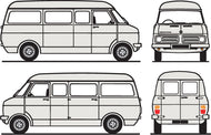 Bedford Van 1970 to 1980's - LWB