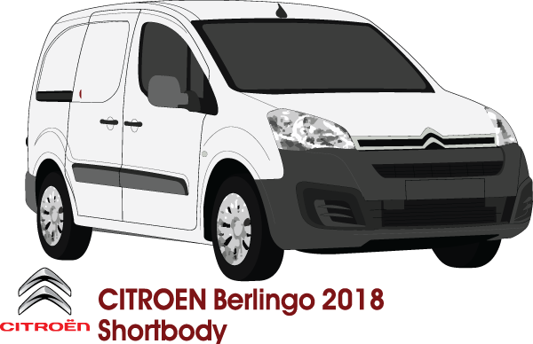 Citroen Berlingo 2018 to 2019 -- Short body