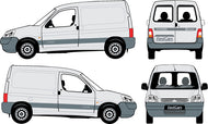 Citroen Berlingo 2003 to 2009 -- Van 3 Door