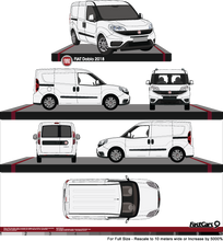Load image into Gallery viewer, Fiat Doblo 2018 Standard Van
