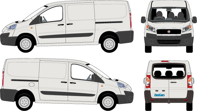 Fiat Scudo 2010 to 2015 -- Long Body Low Roof