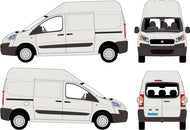 Fiat Scudo 2010 to 2015 -- Short Body High Roof