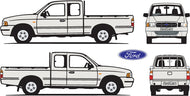 Ford Courier 1999 to 2002 -- Super Cab Ute