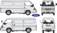 Ford Econovan 2004 to 2012 -- MWB Van