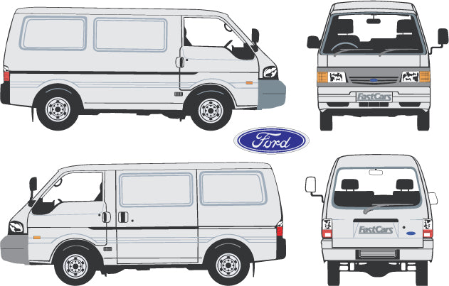 Ford Econovan 2004 to 2012 -- SWB Van