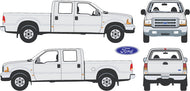Ford F-Series 2003 to 2012-- Crew Cab
