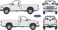 Ford F-Series  2003 to 2012 --  Single Cab