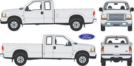 Ford F-Series  2003  to 2012 -- Super Cab