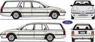 Ford Falcon 1996 to 1998 Station Wagon