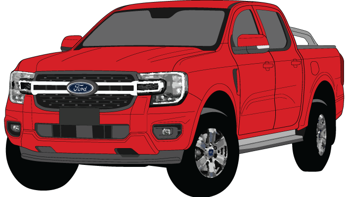 Ford Ranger 2022 to Current -- Double Cab ute XLT - Next Generation