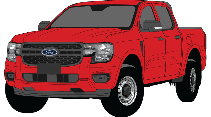 Ford Ranger 2022 to current -- Double Cab ute XL - Next Generation