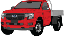 Load image into Gallery viewer, Ford Ranger 2022 to Current -- Single-CabChassis XL - Next Generation
