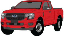 Load image into Gallery viewer, Ford Ranger 2022 to Current -- SuperCab (extra Cab) ute XL - Next Generation
