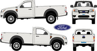 Ford Ranger 2009 to 2011 -- Single Cab  Pickup ute