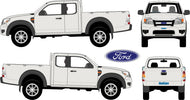 Ford Ranger 2009 to 2011 -- Super Cab  Pickup ute
