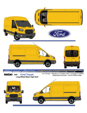 Load image into Gallery viewer, Ford Transit 2020 to Current -- LWB high Roof
