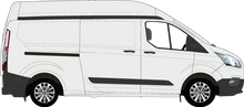 Load image into Gallery viewer, Ford Transit Custom 2018 to Current -- LWB - High Roof  Barn Doors
