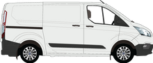 Load image into Gallery viewer, Ford Transit Custom 2018 to Current -- SWB - Low Roof Lift-up Tailgate
