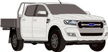 Load image into Gallery viewer, Ford Ranger 2017 to 2019 -- Double Cab  Cab Chassis - Hi-Rider
