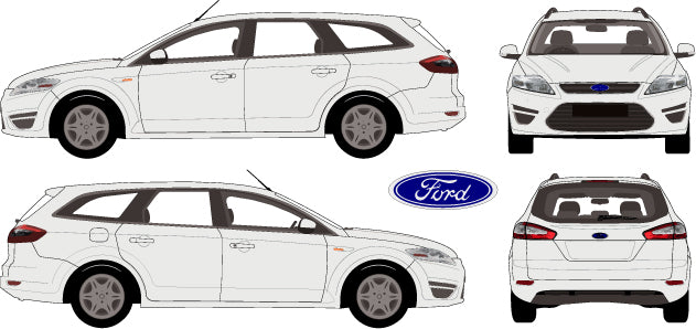 Ford Mondeo 2013 to 2017 -- Wagon