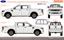 Load image into Gallery viewer, Ford Ranger 2011 to 2015 -- Double Cab  4X4 / Hi-Rider ute
