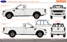 Load image into Gallery viewer, Ford Ranger 2011 to 2015 -- Single Cab  Pickup ute
