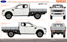 Load image into Gallery viewer, Ford Ranger 2011 to 2015 -- Super Cab  Cab Chassis Hi-Rider
