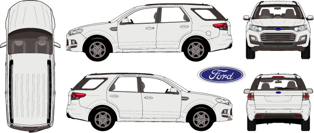 Ford territory 2015 to 2017