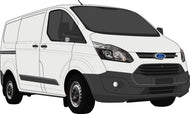 Ford Transit Custom 2017 to 2018 -- LWB van