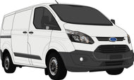 Ford Transit Custom 2017 to 2018 -- SWB van