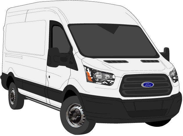 Ford Transit 2017 to 2020 -- LWB van - High Roof