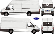 Ford Transit 2013 to 2017 -- LWB van  Jumbo